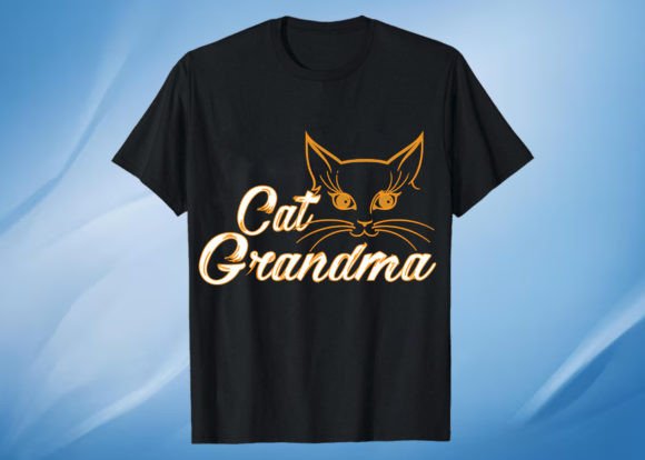 Cat Grandma T-shirt Design Review