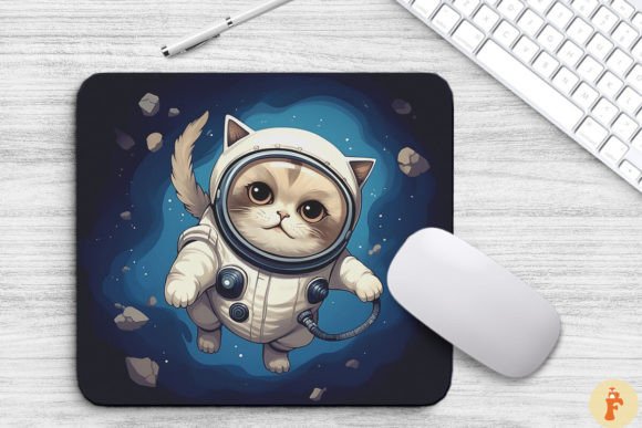 Cute Astronaut Birman Cat Mouse Pad Review