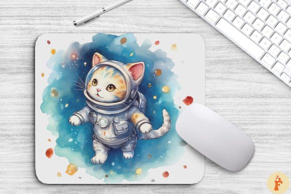 Cute Astronaut Manx Cat Mouse Pad Review