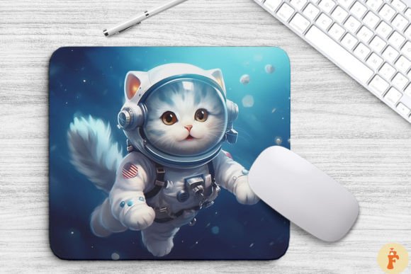 Cute Astronaut Norwegian Forest Cat Embroidery Review