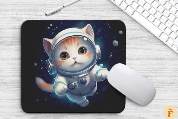 Cute Astronaut Ragdoll Cat Mouse Pad Review
