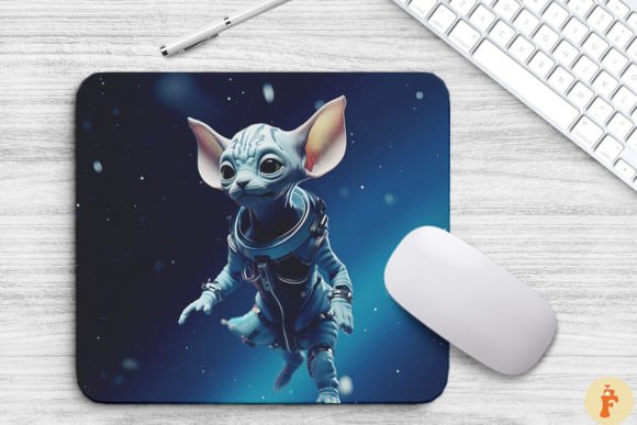 Cute Astronaut Sphynx Cat Mouse Pad Review
