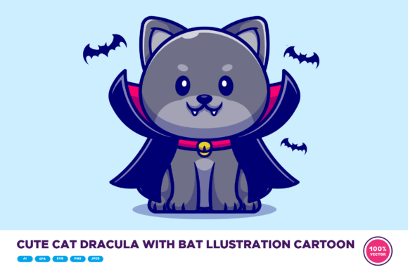 Cute Cat Dracula Embroidery Design Review