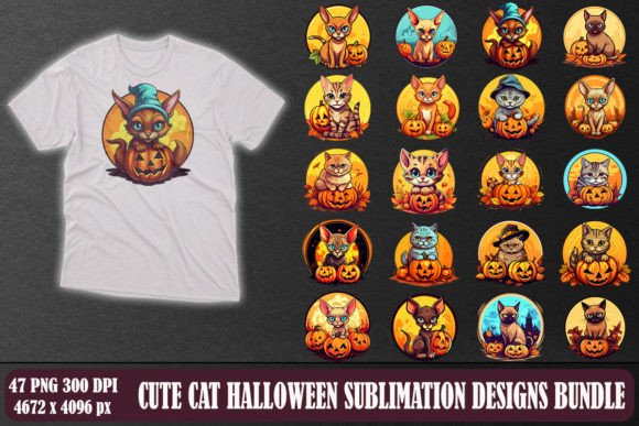 Cute Cat Halloween Sublimation Bundle Review