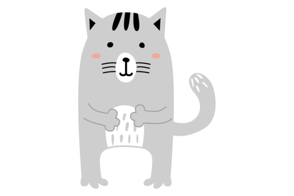 Cute Cat Scandinavian Baby Nurser Embroidery Design Review