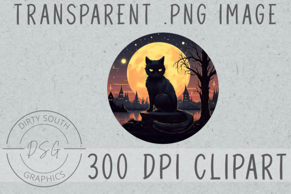 Halloween Black Cat Circle Round Review