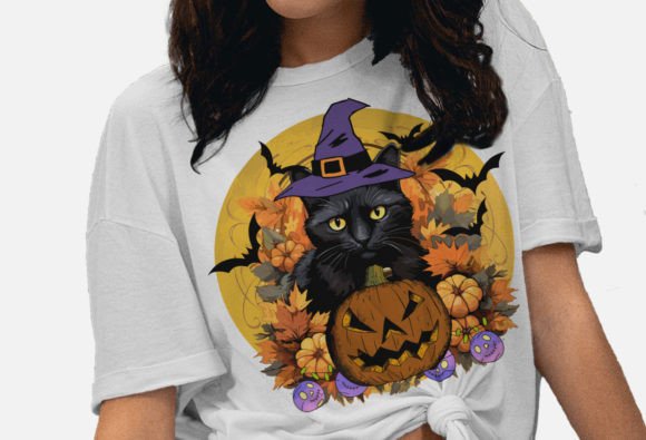 Halloween Black Cat Pumpkin Png Review