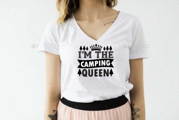 I m the Camping Queen Svg Design Review