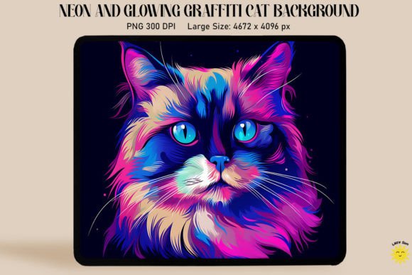 Neon Graffiti Birman Cat Embroidery Review