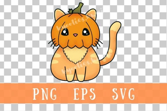 Pumpkin Cat Illustration Review